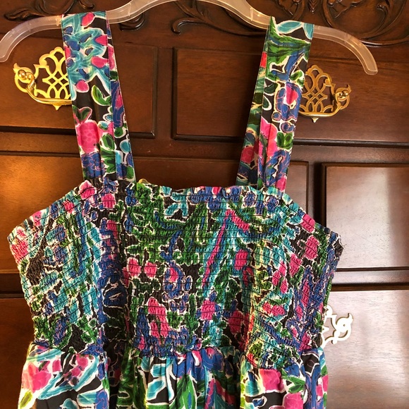 Lane Bryant multicolored summer top 1X - Picture 3 of 6